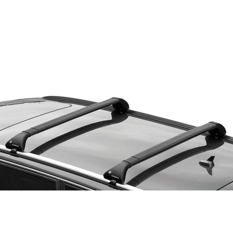 Coffre de toit VDPCA320 320 litres aspect carbone + barres de toit en  aluminium compatible avec Citroën C4 Grand Picasso UA 06-13 Serrure