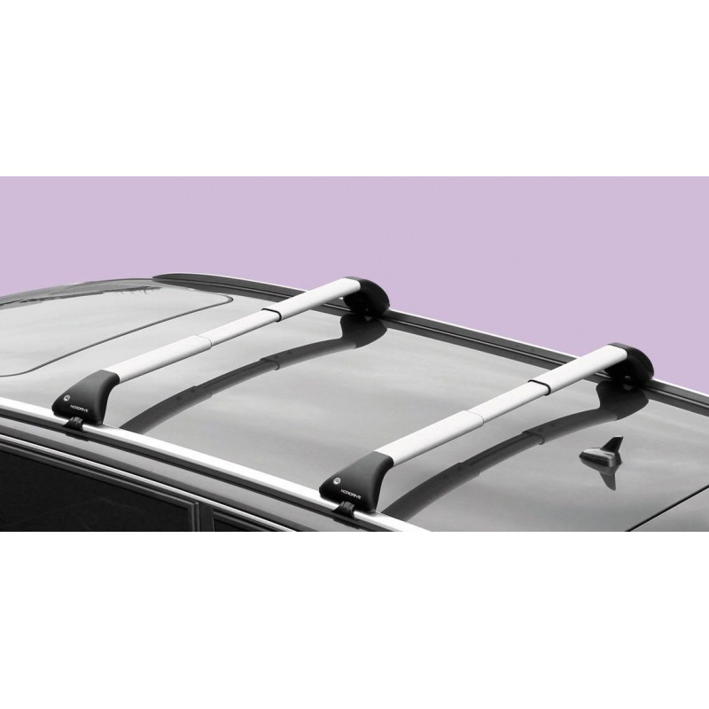 Barres de toit Profilées Aluminium pour Peugeot 5008 dès 2017 - avec Barres  Longitudinales