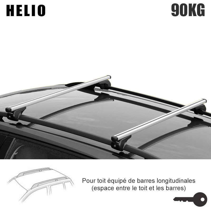  2 Pièces Voiture Barres De Toit Aluminium pour Infiniti QX30  2016 2017 2018 2019 2020, Barres Transversales De Galerie de Toit de Voiture  Rails Rack Porte-Bagages Accessoires,C/Black Silver